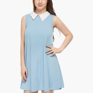 Blue Peter pan collar dress